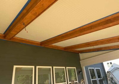 Exterior porch ceiling in Apex NC