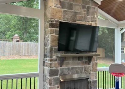 Interior Screen Porch