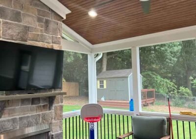 Interior Screen Porch