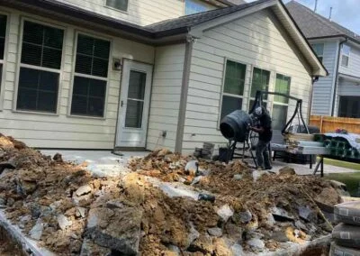 Removing and and Intalling concrete