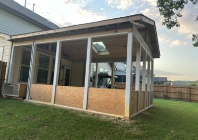 Building Screen Porch