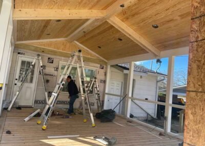 Installing Interior Screen Porch