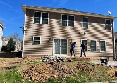 Setup creen porch installation