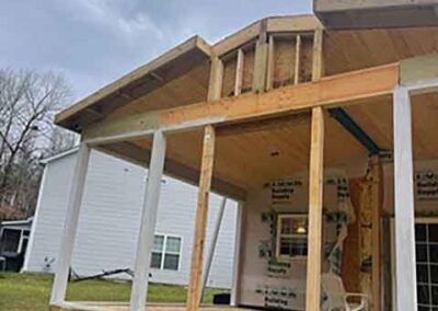 INstalling screen porch