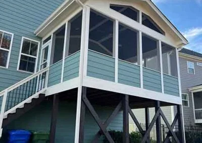Sun room stairs